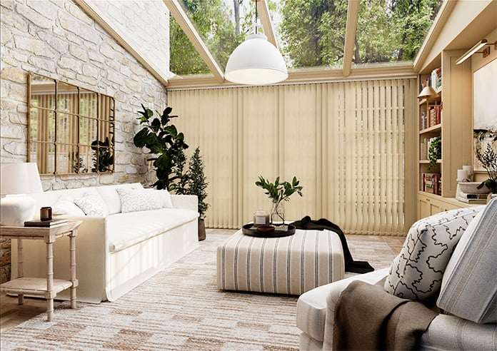 Sabari, Vanilla Cream - Vertical Blind - Image 7